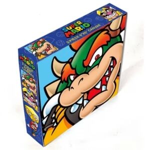Super Mario Bowser and Wario 2-Pack 6x6 Wall Canvas